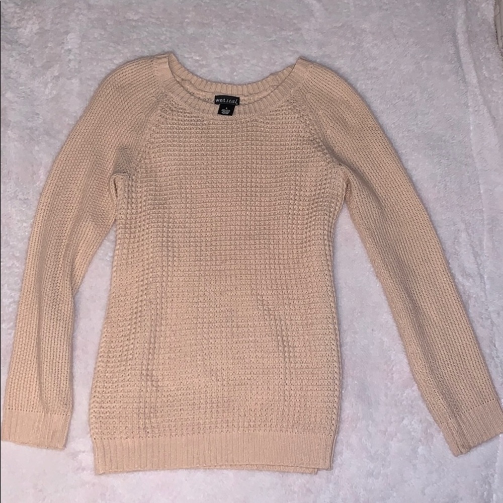 BEIGE SWEATER